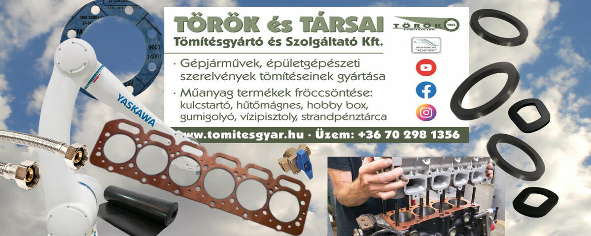 Magyarország vezető síktömítés gyártója - CNC pontossággal, robotizált technológiával