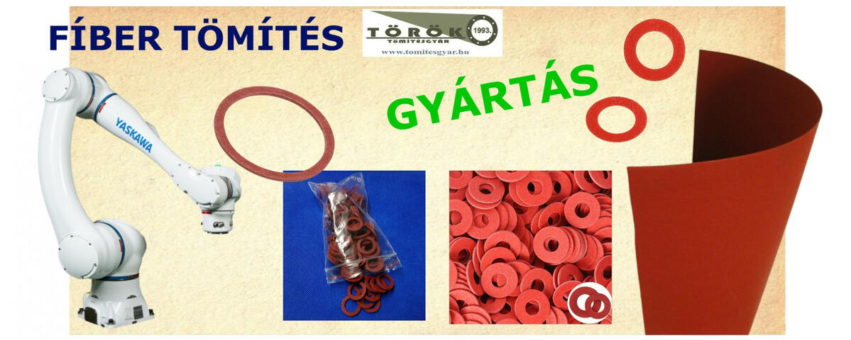 Fíber gasket tömítés gyártás Tömítésgyár
