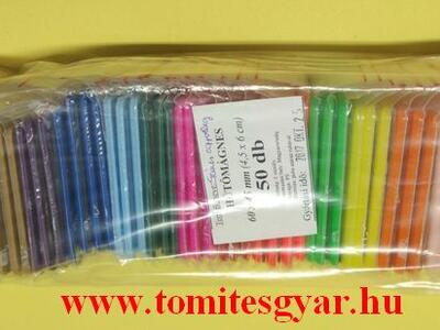 Hűtőmágnes 60 x 45 vegyes egyveleg 50 db vonalkód 5999860594123