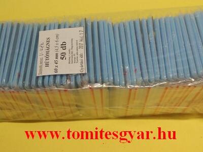 Hűtőmágnes 60 x 45 világoskék 50 db