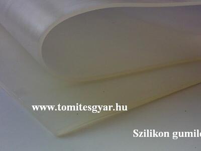 Szilikon gumitábla 600x800x3mm