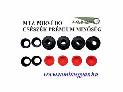 MTZ kormány rúdfej garnitúra alsó-gumis Felső-műanyag (12 darabos)