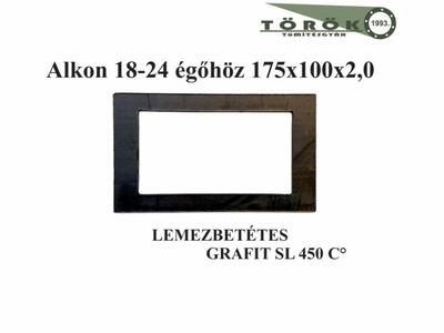 (170/1) Grafit SL Alkon 18-24 égőhöz 175 x 100 x 2