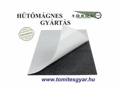 Rugalmas öntapadós mágnesfólia alap 39 x 29 mm 100 db