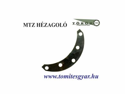 MTZ hátsóhídház - féktengelyház hézagoló lemez tömítés Lv.: 0,2 mm 50-2407057
