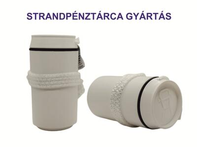  Nagy méretű strandpénztárca FEHÉR 5 db/csomag