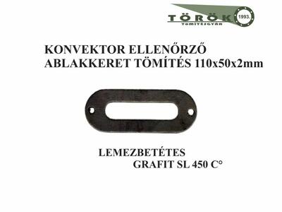 (169) Konvektor ellenőrző ablakkeret Grafit SL
