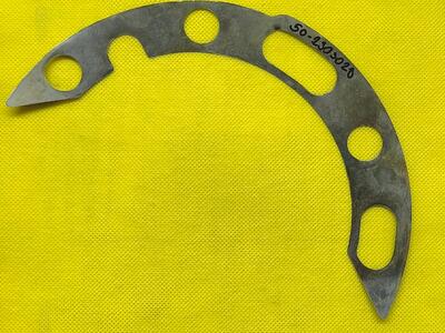 MTZ elsőhídház hézagoló lemez tömítés Lv.: 0,2 mm 50-2303028 