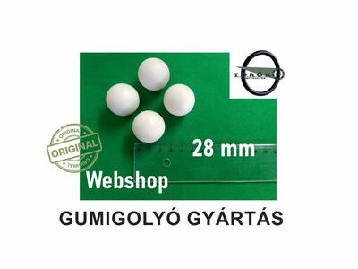  Prémium Gumilövedék 28 mm – Pontos és Megbízható Gumigolyó - Tömítésgyár Webshop