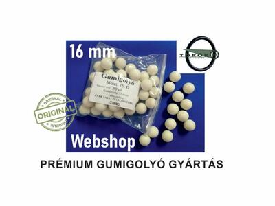  Prémium Gumilövedék 16 mm – Pontos és Megbízható Gumigolyó - Tömítésgyár Webshop