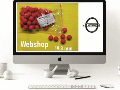 Gumigolyó 19.3 mm (50 db) PIROS - Tömítésgyár Webshop