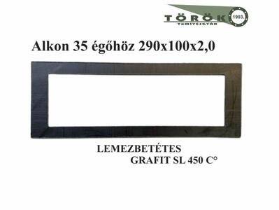 (170/3) Grafit SL Alkon 35 égőhöz 290 x 100 x 2