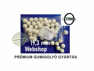  Prémium Gumilövedék 19.3 mm – Pontos és Megbízható Gumigolyó - Tömítésgyár Webshop
