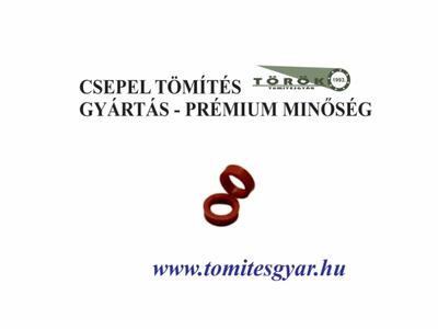 (254.) Csepel víztér gyűrű szilikon 14,80x20,50x6,5
