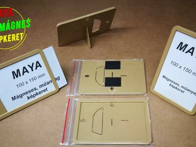 Maya új generációs képkeret VILÁGOSBARNA 10 db/csomag - Tömítésgyár Webshop - Magnet frigider de la producător - rama foto - photo frame