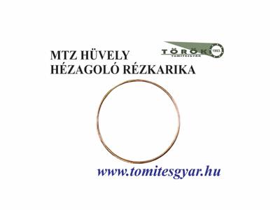 MTZ hüvely hézagoló rézkarika 125,2 x134
