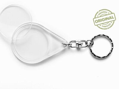 Kulcstartó akril-plexi-műanyag CSEPP 50 db/csomag vonalkód 5999860594093