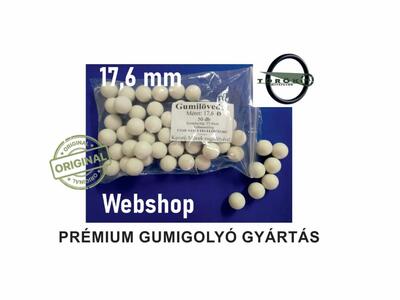  Prémium Gumilövedék 17.6 mm – Pontos és Megbízható Gumigolyó - Tömítésgyár Webshop