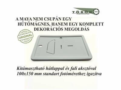 MAYA Mágneses Fotókeret FEHÉR 10 db/csomag - Tömítésgyár Webshop