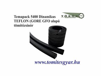 Grafitos teflon (Dinamikus) zsinór Temapack 5400 teflon 6x6 mm 