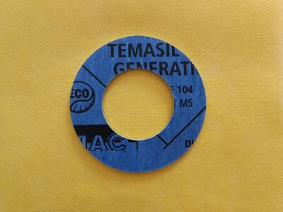 Ipari Karima tömítés gasket cutting ring gyártás DN 300 Temasil NG  325x385x3,0mm - Tömítésgyár Webshop