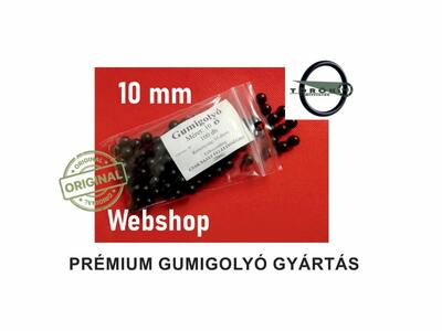  Prémium Gumilövedék 10 mm – Pontos és Megbízható Gumigolyó - Tömítésgyár Webshop