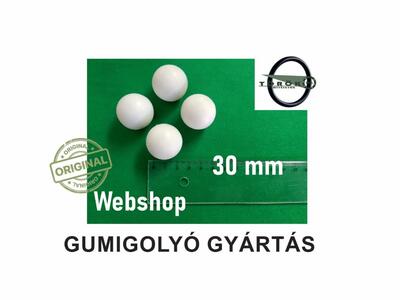  Prémium Gumilövedék 30 mm – Pontos és Megbízható Gumigolyó - Tömítésgyár Webshop