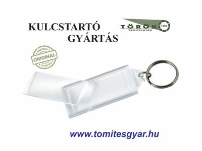 50x22 mm Panoráma Kulcstartó 25 mm-es kulcskarikával és 10 mm-es végszemmel – Nagyítós Tok Gyártás - Tömítésgyár 