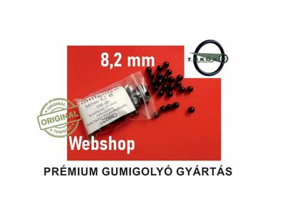  Prémium Gumilövedék 8.2 mm – Pontos és Megbízható Gumigolyó - Tömítésgyár Webshop