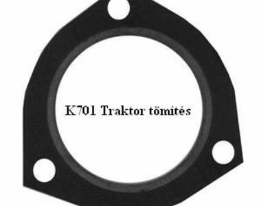 K701 Traktor kipufogó tömítés Motorit 450 °C Lemezbetétes, peremezett Lv.:1,5 mm (CNC013.) - Tömítésgyár Webshop