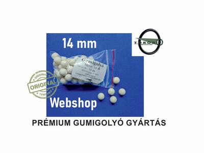  Prémium Gumilövedék 14 mm – Pontos és Megbízható Gumigolyó - Tömítésgyár Webshop