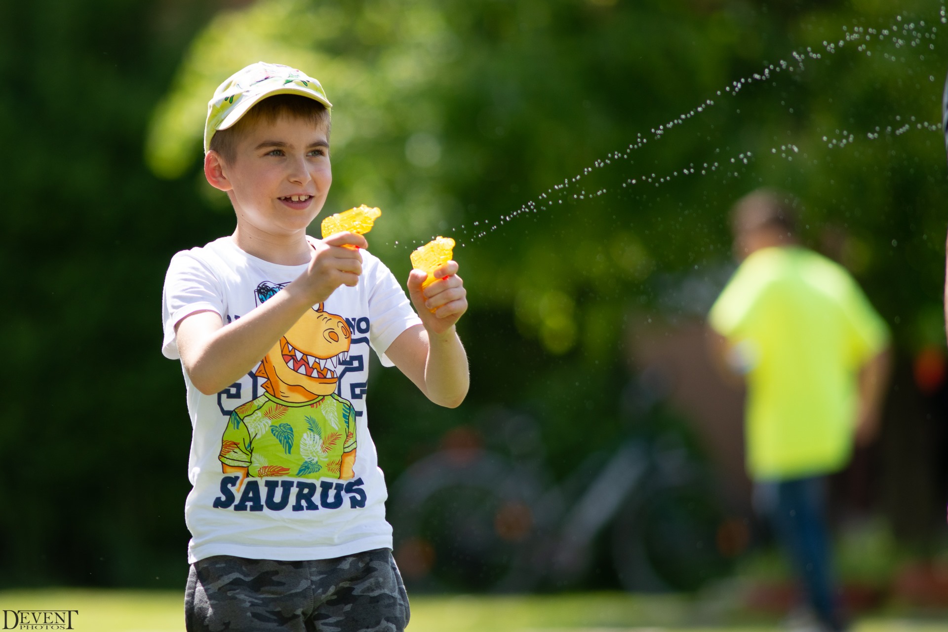 Vízipisztoly csata Zámolyon